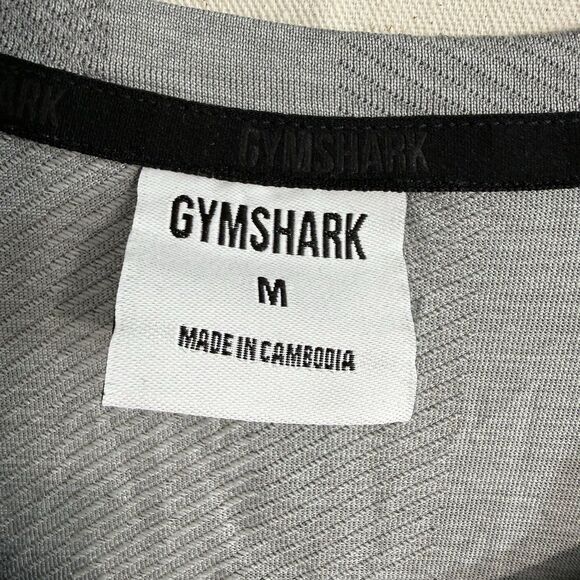 Gymshark Apex T-Shirt - SmokeyGrey/Light Grey Size Medium Men - Picture 4 of 9
